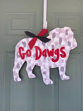 Go Dawgs Georgia Football Wood Door Hanger