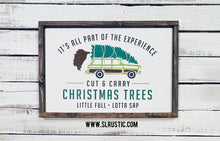 National lampoons Christmas trees wood sign - Christmas vacation - National Lampoon - Little full lotta sap